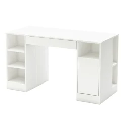 Desk>South Shore Crea Craft Table - Pure White