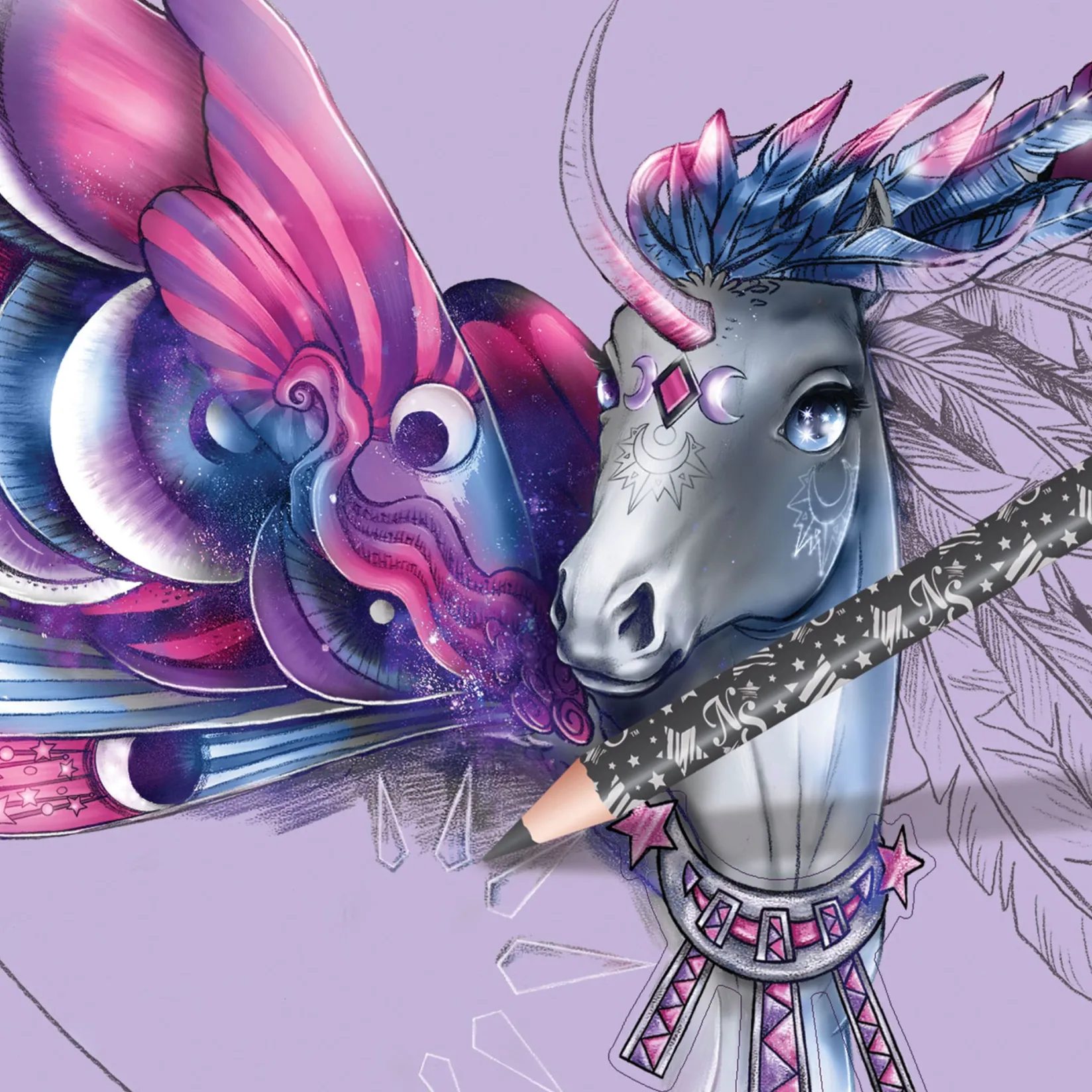 Diy & Activities>Amuze Creative Sketchbook - Firiaz & Daliaz