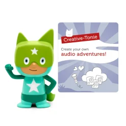 New Creative Tonie - Superhero Turquoise Tonie Figurine (French) Kids Motorized & Electronic