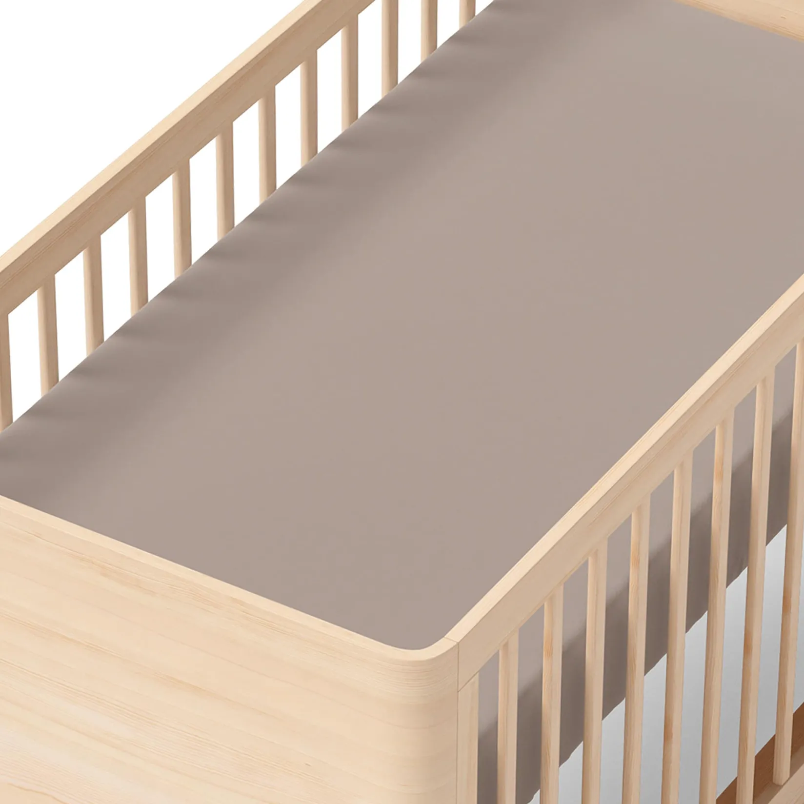 New Crib Fitted Sheet - Beige Kids Sheets|Bedding