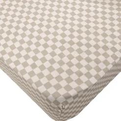Sheets|Bedding>Coccoli Crib Fitted Sheet - Plaid