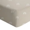 Sheets|Bedding>Living Textiles Crib Fitted Sheet - Rainbow