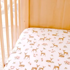 New Crib Fitted Sheet - Sophia Garden Kids Sheets|Baby Bedding