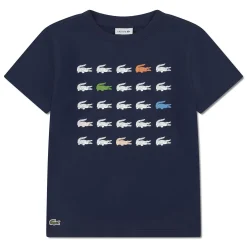 Hot Croc Grid T-shirt 4-7y Kids/BOY Tops