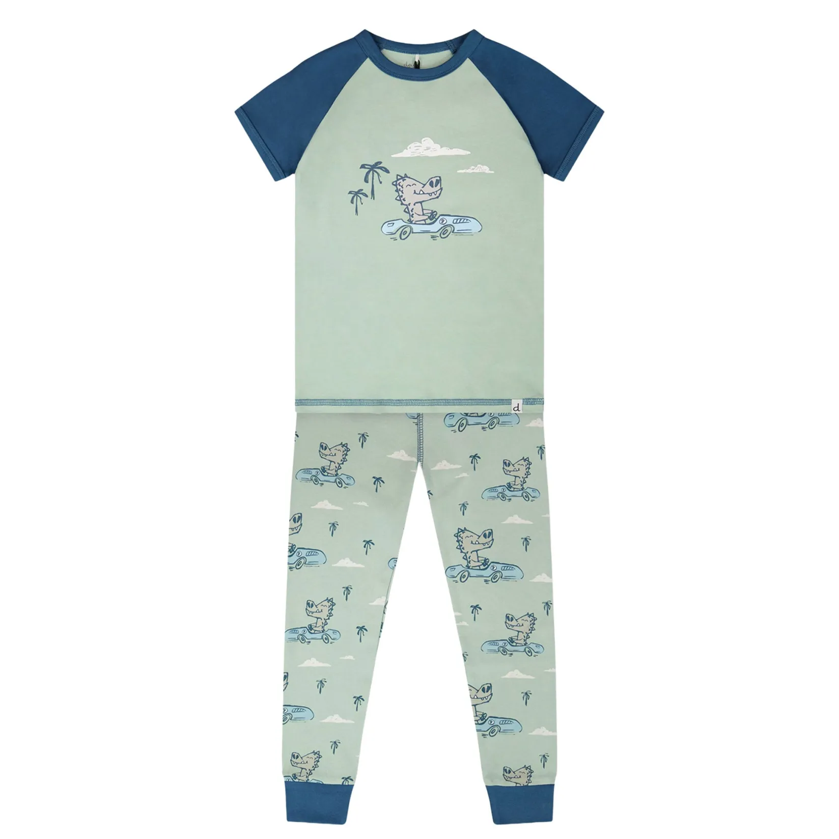 Sale Croc Pajama Set 7-12 Kids/BOY Pajamas & Bathrobes