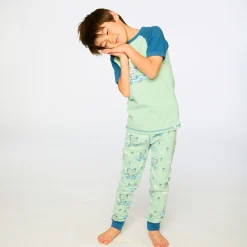 Sale Croc Pajama Set 7-12 Kids/BOY Pajamas & Bathrobes