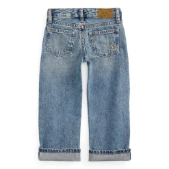Outlet Cropped Wide Leg Jeans 2-6x Kids Pants & Jeans