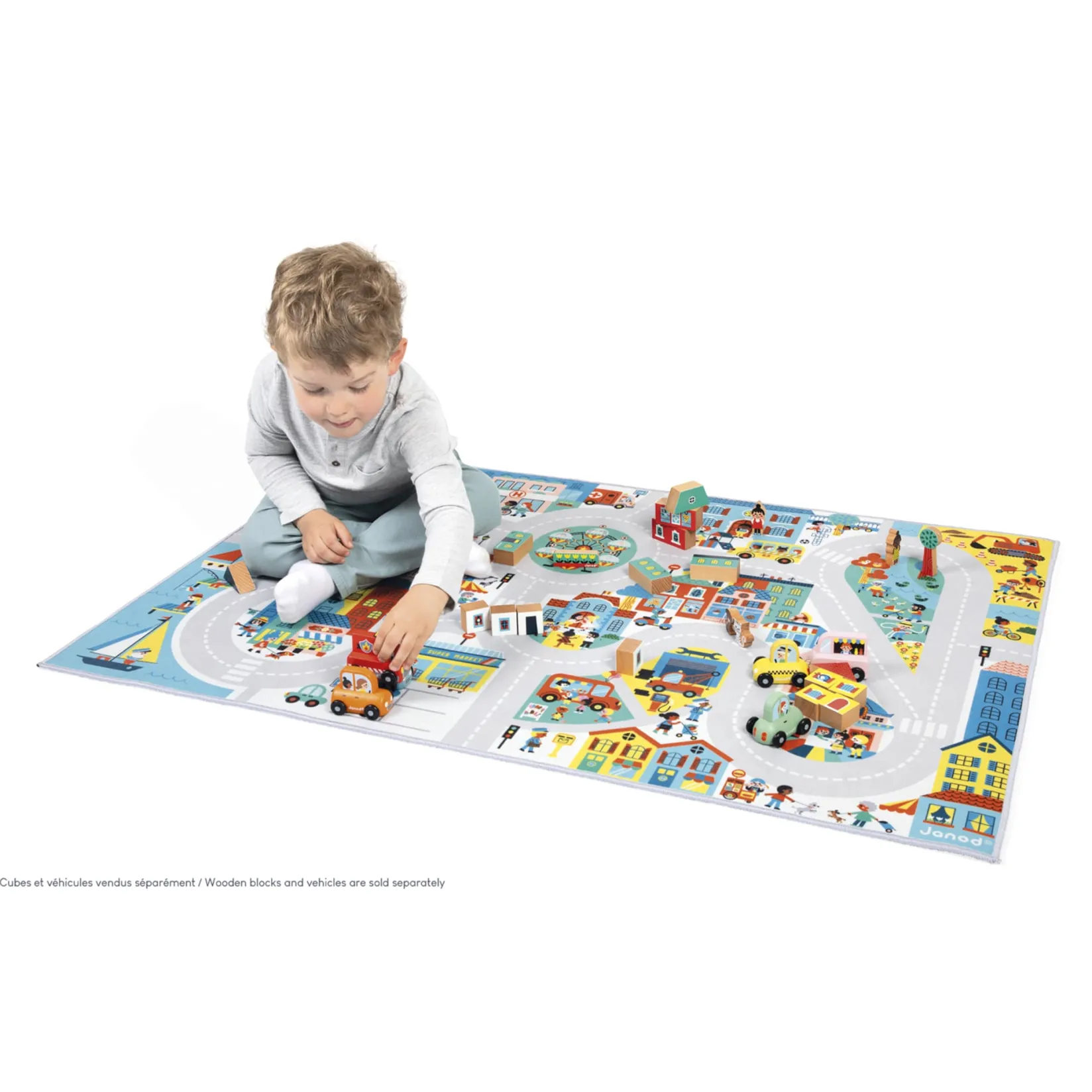 Clearance Cross Roads Play Mat - City Carpet Kids Assembly & Construction