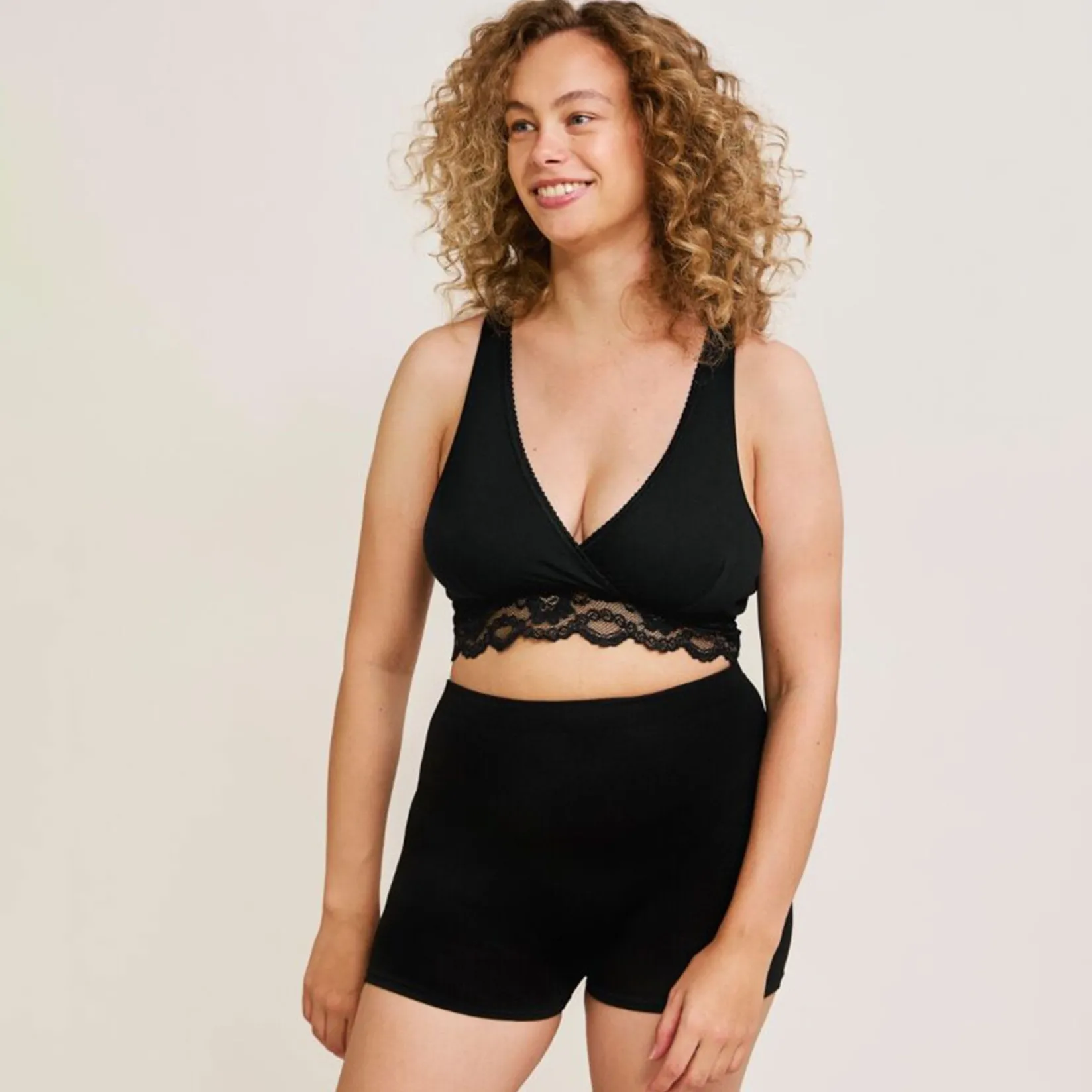 Bras|Underwear>Carriwell Crossover Sleeping Nursing Bra Black