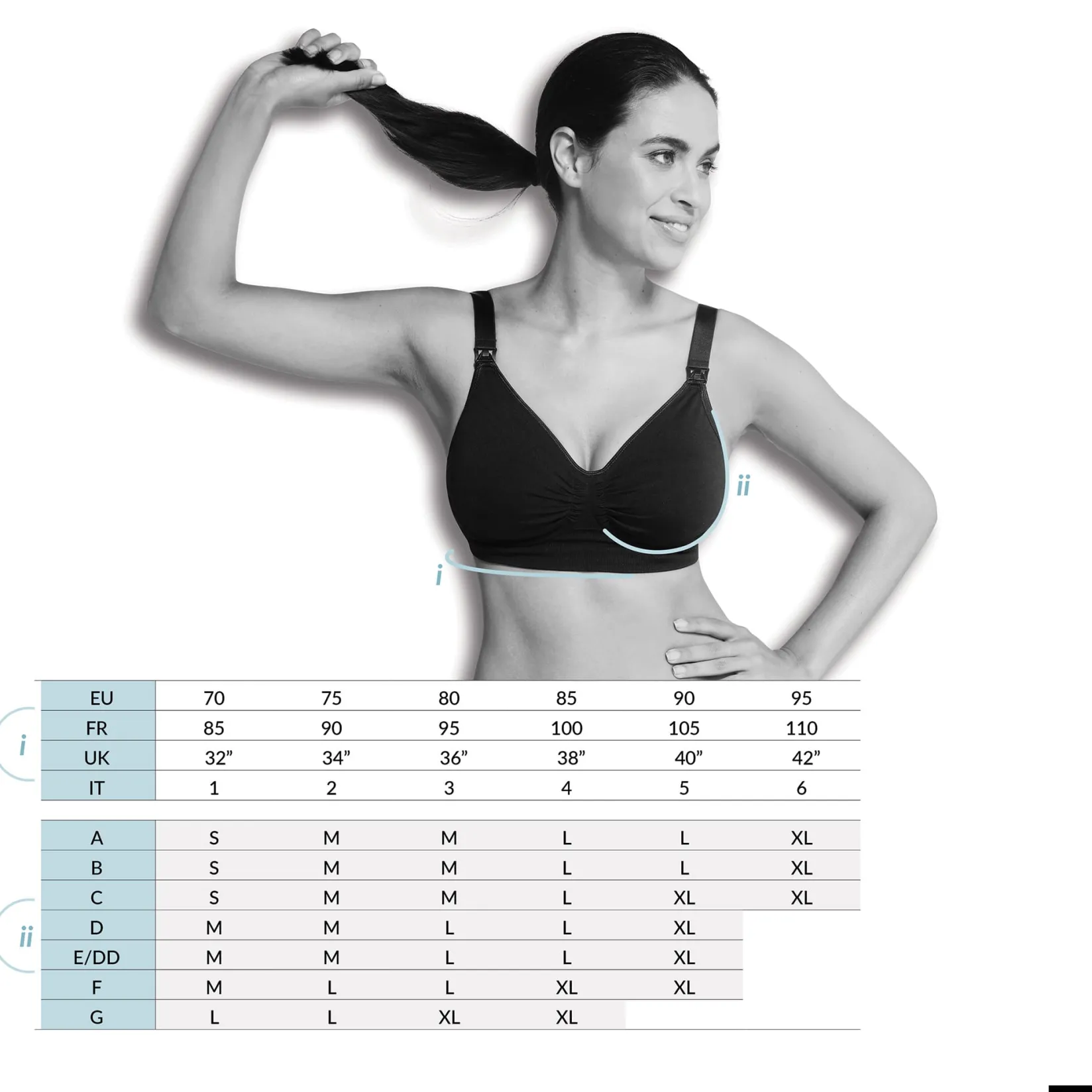 Bras|Underwear>Carriwell Crossover Sleeping Nursing Bra Black