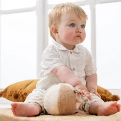 Plush Toys>Nattou Cuddly Teddy Ball