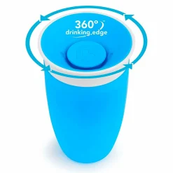 Online Cup 360 10oz(2) - Blue Green Kids Breastfeeding|Tableware