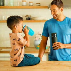 Online Cup 360 10oz(2) - Blue Green Kids Breastfeeding|Tableware