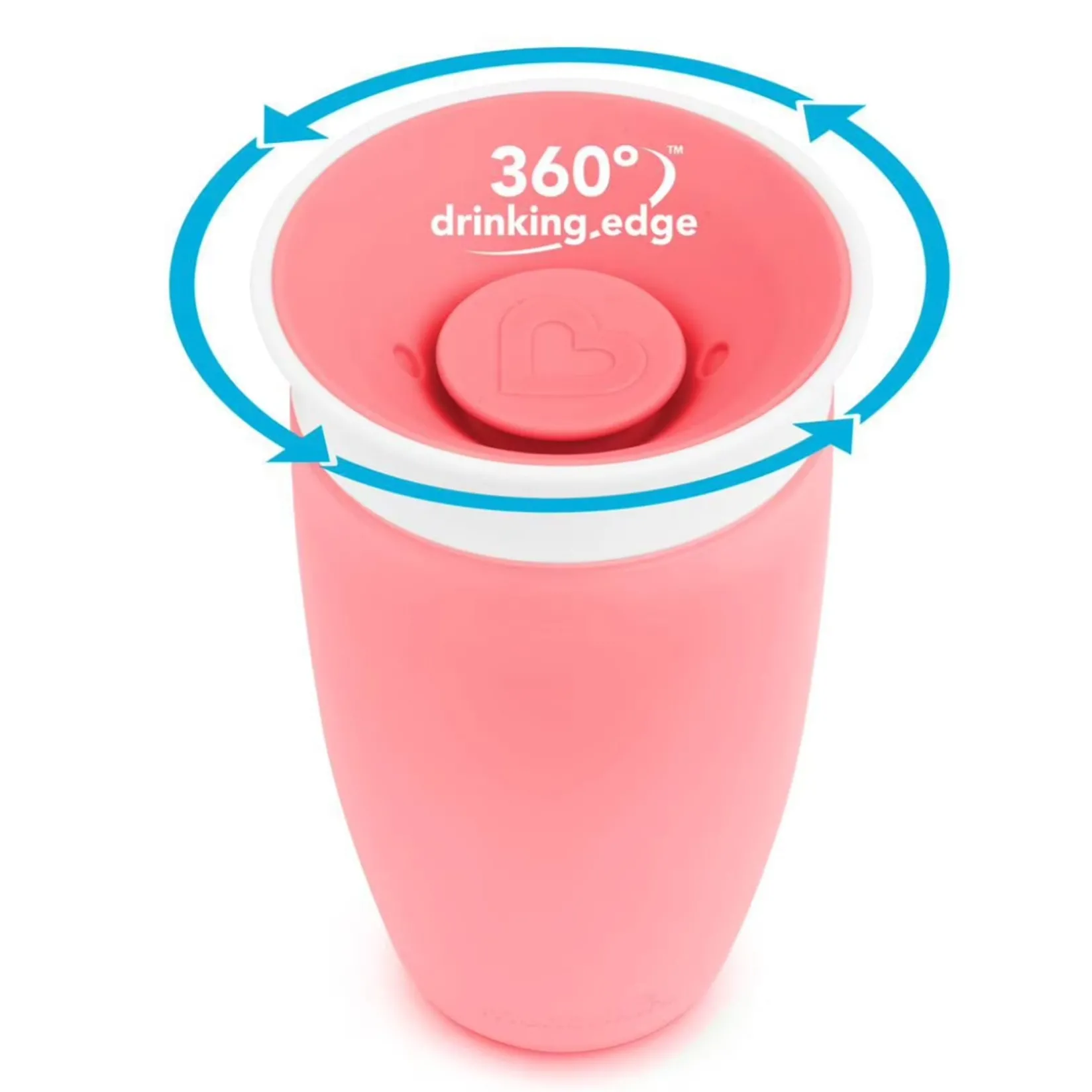 Breastfeeding|Tableware>Munchkin Cup 360 10oz(2) Pink Purple