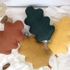 Cushions>The Butter Flying Cushion Birch Oak - Mustard