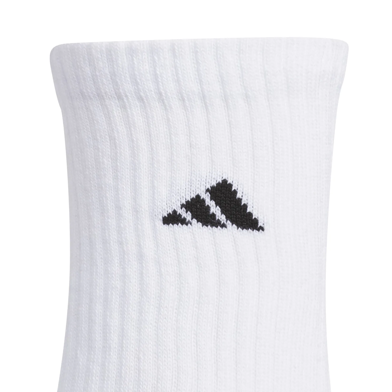 Socks|Underwear & Socks>Adidas Cushionned Crew Socks Size 2-5j White
