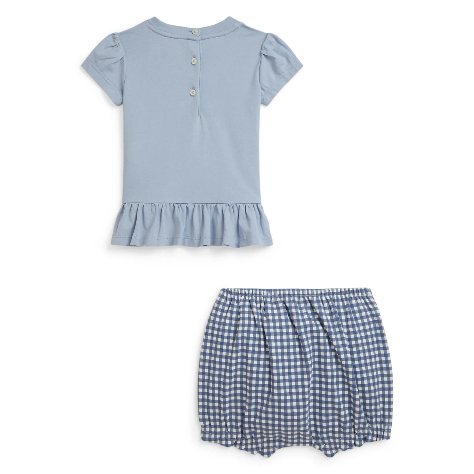 Dresses, Skirts & Outfits>Polo Ralph Lauren Cute Dog 2 Piece Set 6-24m Bleu
