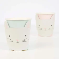 Cute Kitten Cups (8) Party Supplies