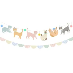 Hot Cute Kittens Garland Party Supplies
