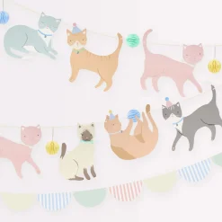 Hot Cute Kittens Garland Party Supplies