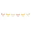 New 3D Paper Bow Garland Party Supplies