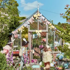 New 3D Paper Bow Garland Party Supplies