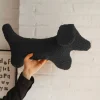 Clearance Dachshund Dog Pillow - Black Plush Toys