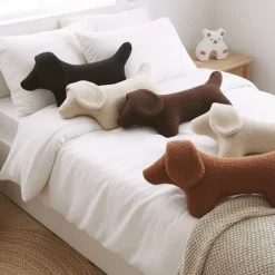 Clearance Dachshund Dog Pillow - Black Plush Toys