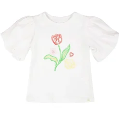 Tops>Deux par Deux Daffodils Flower Top 3-6 White