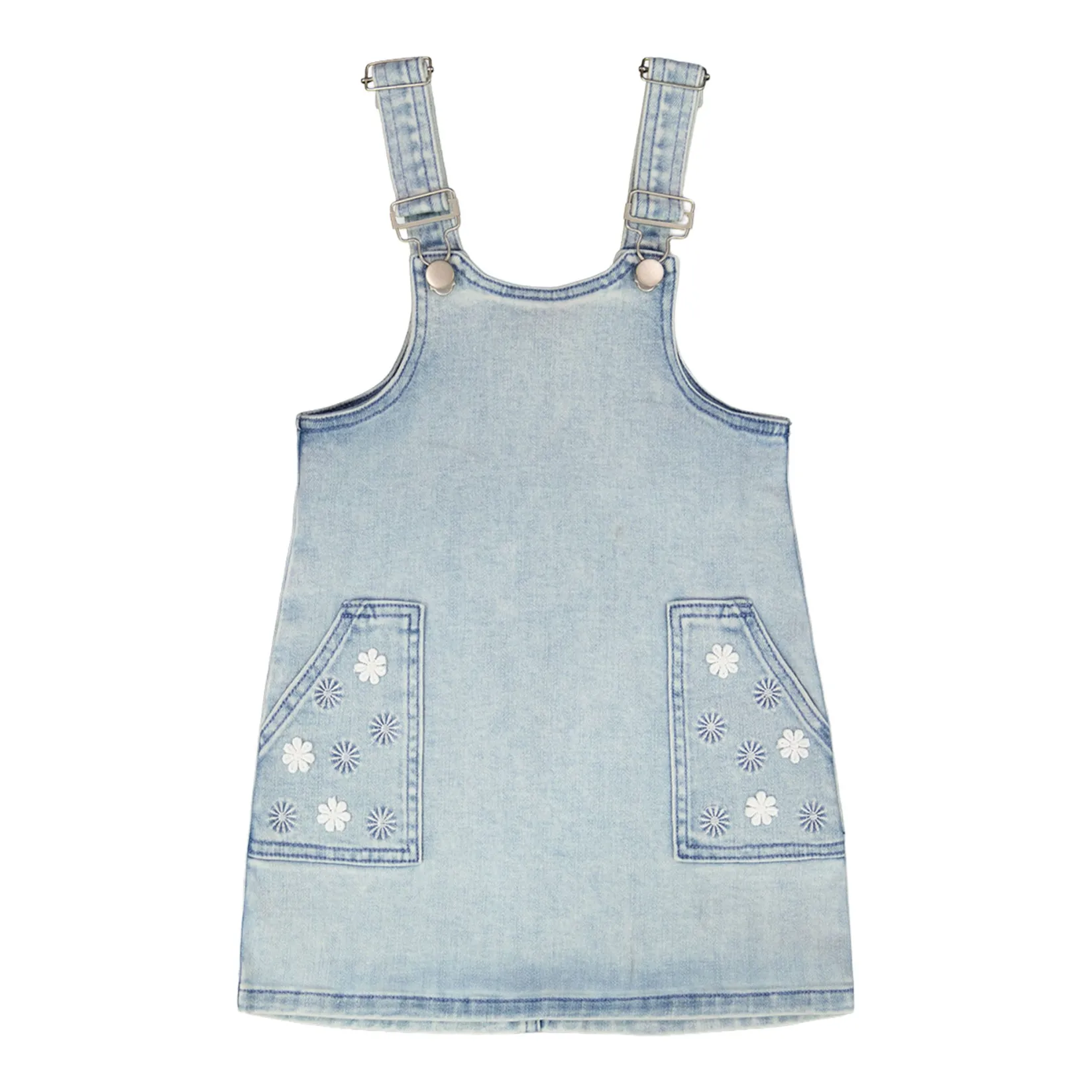 New Daisies Overall Dress 7-10 Kids Dresses & Rompers