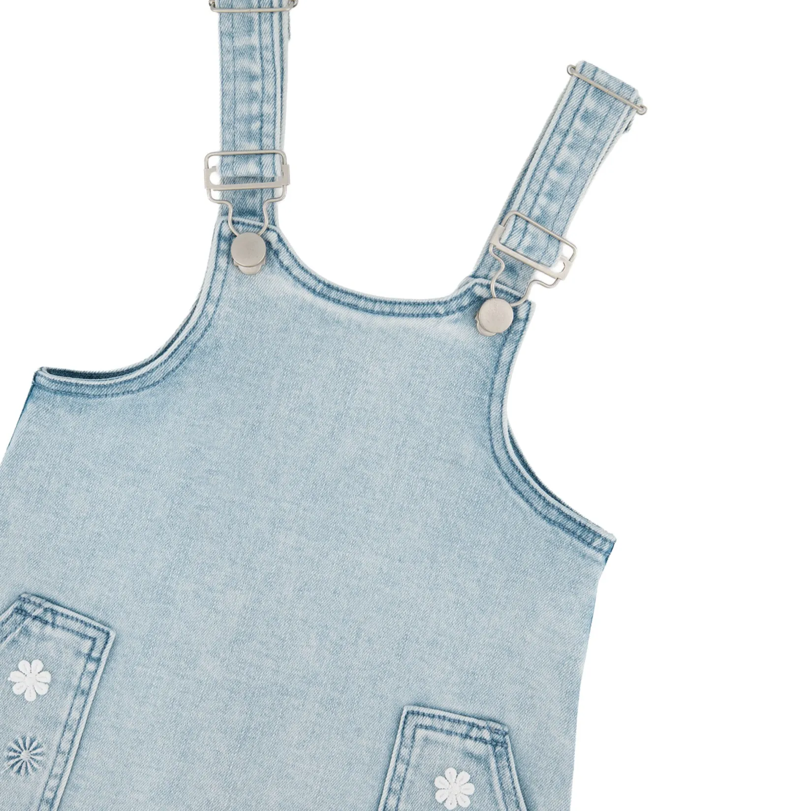 New Daisies Overall Dress 7-10 Kids Dresses & Rompers