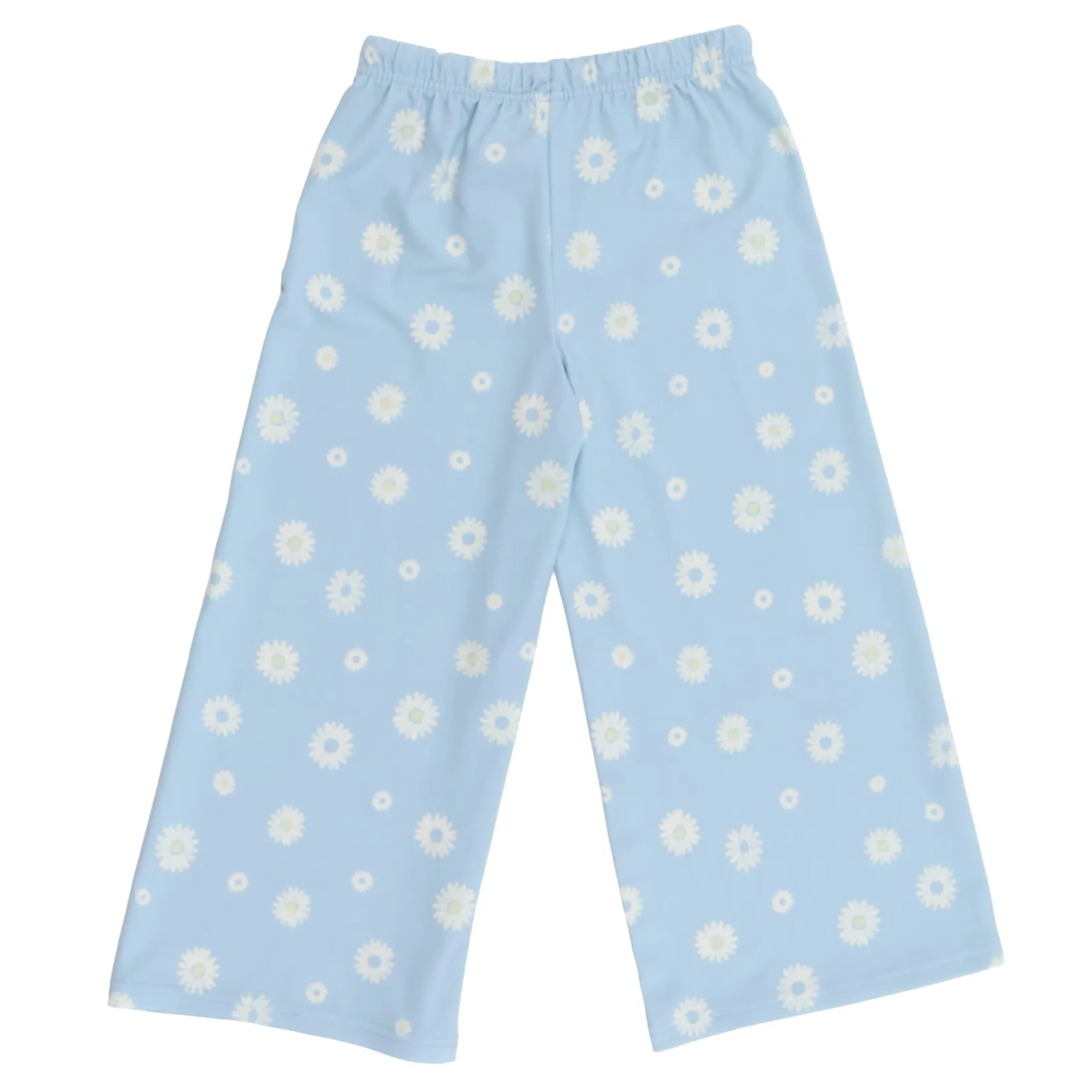 Pajamas & Bathrobes>Nano Daisies 3pc Pajamas 2-12 Blue
