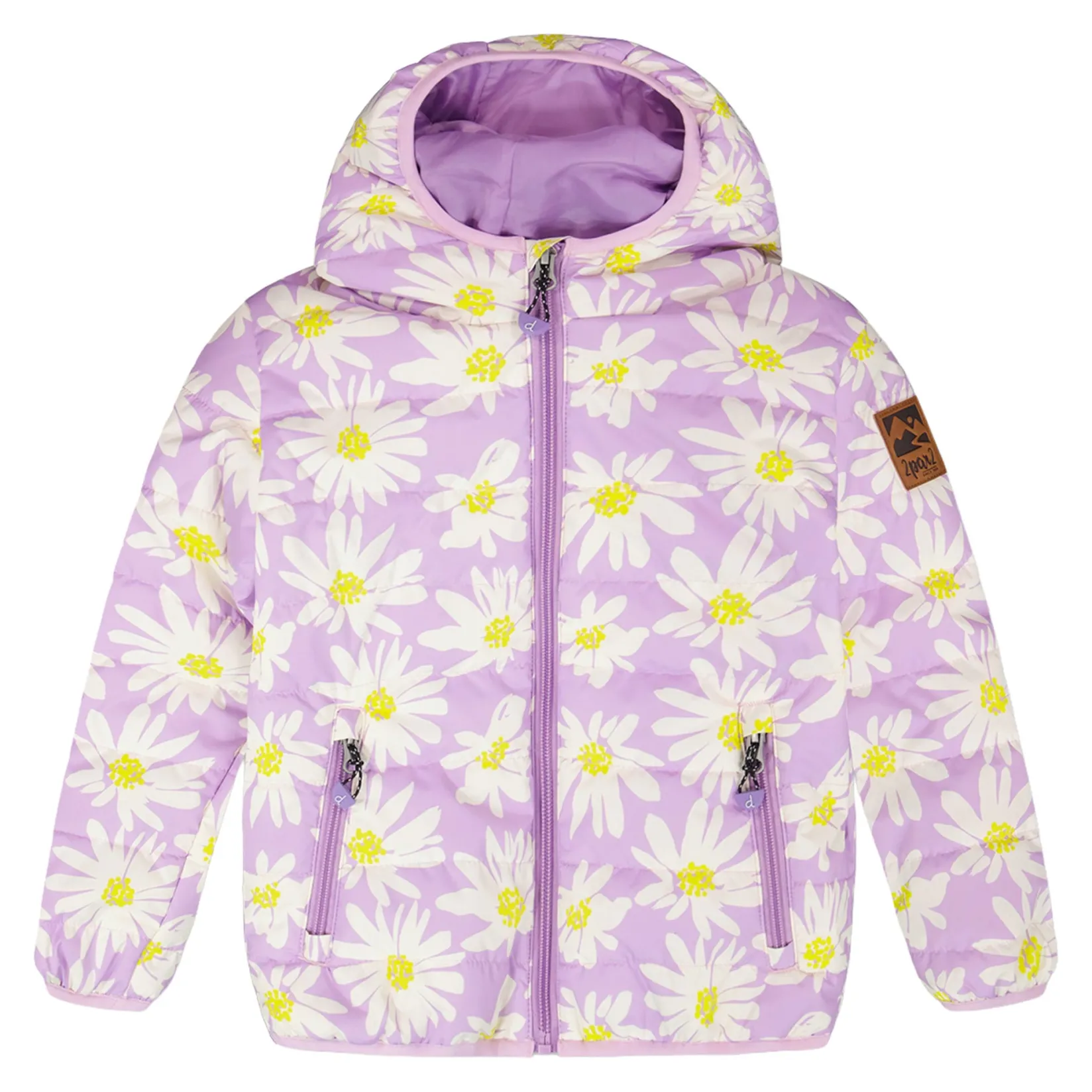 Outlet Daisies Quilted Jacket 7-12 Kids Outerwear|Coats & Jackets