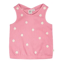 Tops>Deux par Deux Daisies Tank Top 3-6 Pink