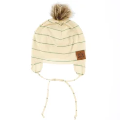 Beanies>Deer Mountain Daisy Beanie 3-6y Ivory