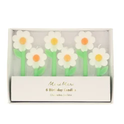 Party Supplies>Meri Meri Daisy Candles