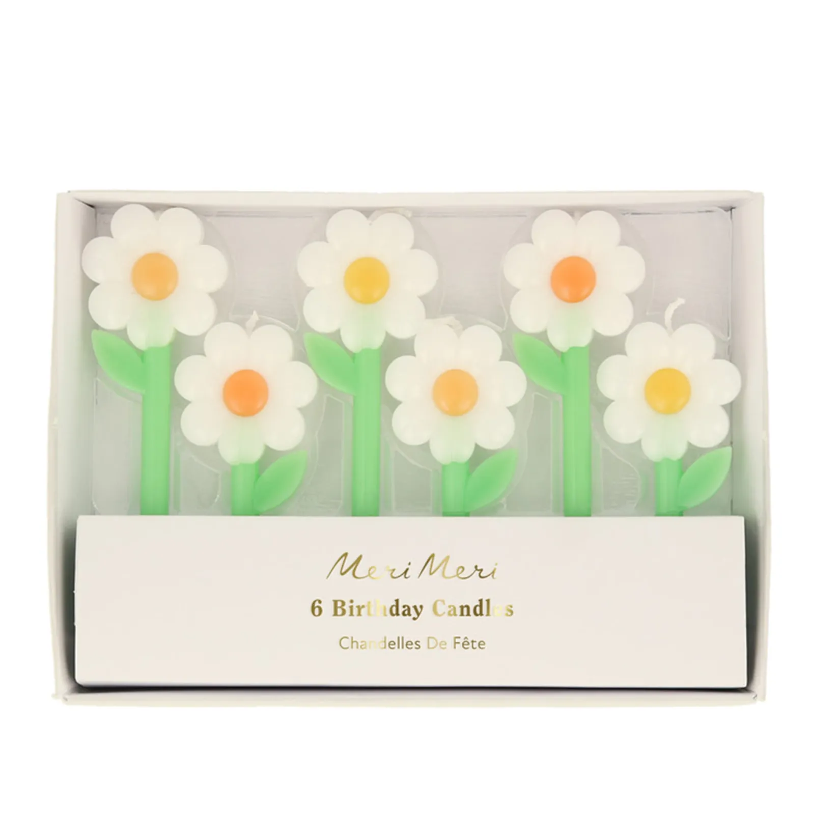Party Supplies>Meri Meri Daisy Candles