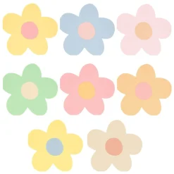 Outlet Daisy Shaped Napkins (16) Party Supplies