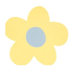 Outlet Daisy Shaped Napkins (16) Party Supplies