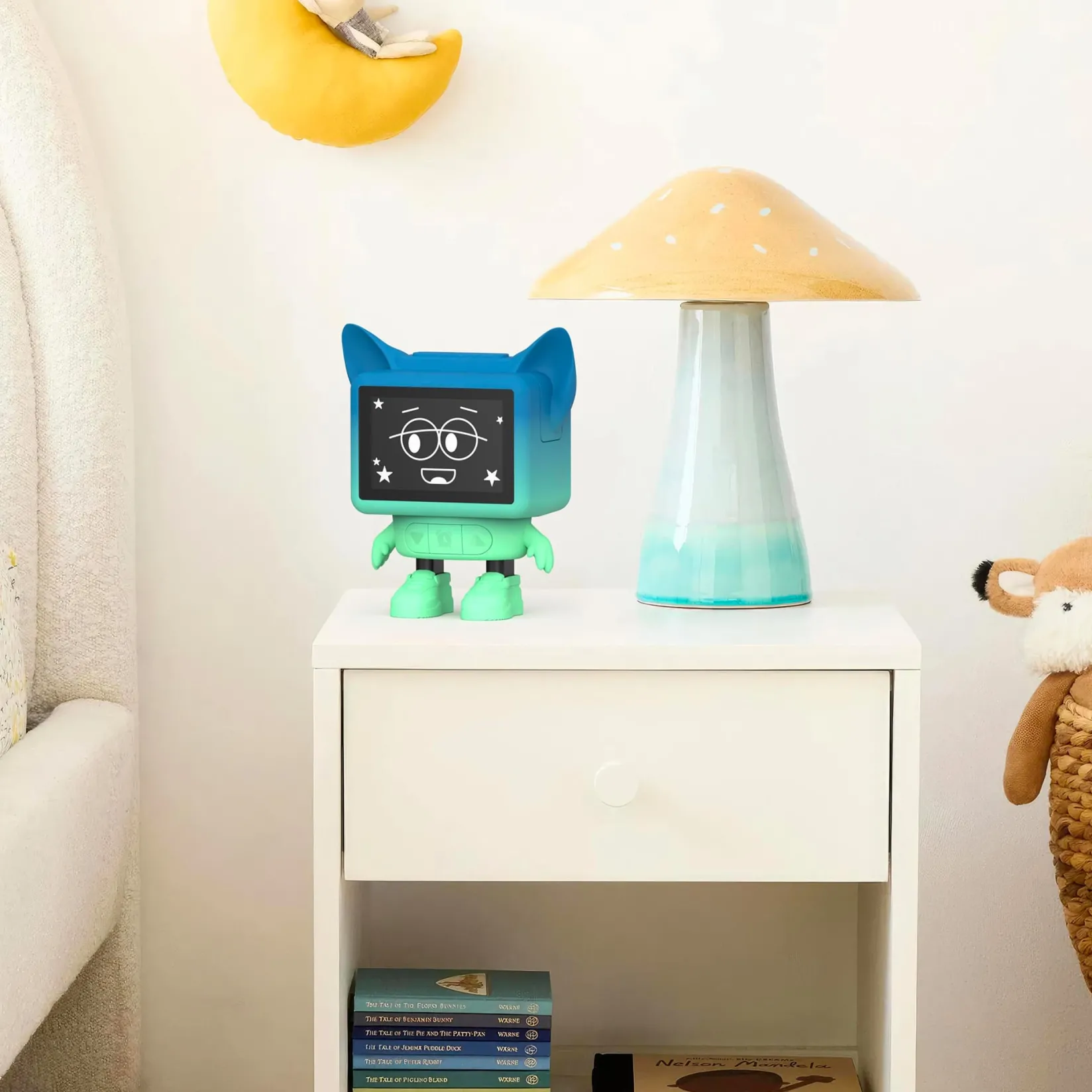 Clocks & Timers|Clocks & Alarm Clocks>MOB Mobility On Board Dancing Clock - Blue