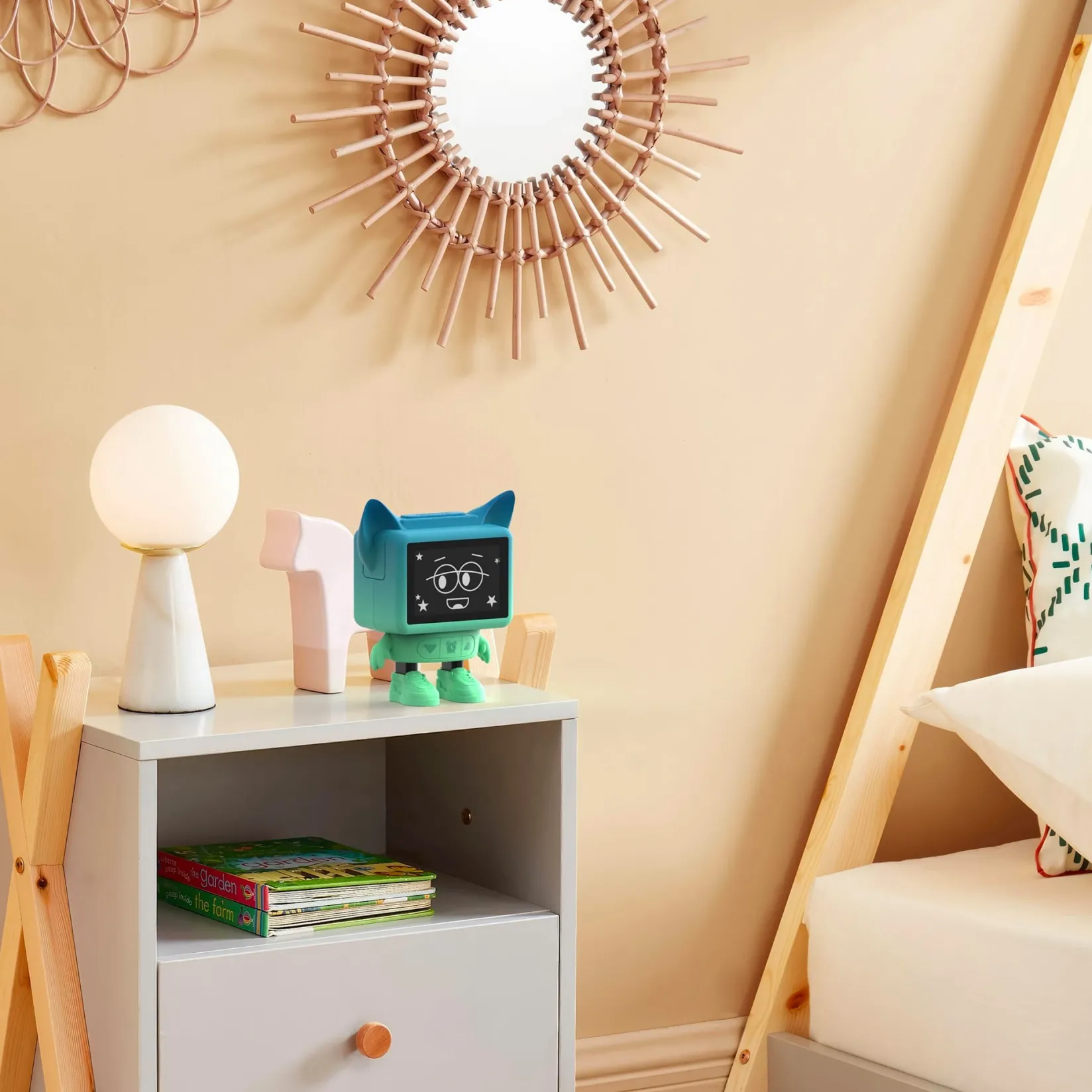 Clocks & Timers|Clocks & Alarm Clocks>MOB Mobility On Board Dancing Clock - Blue