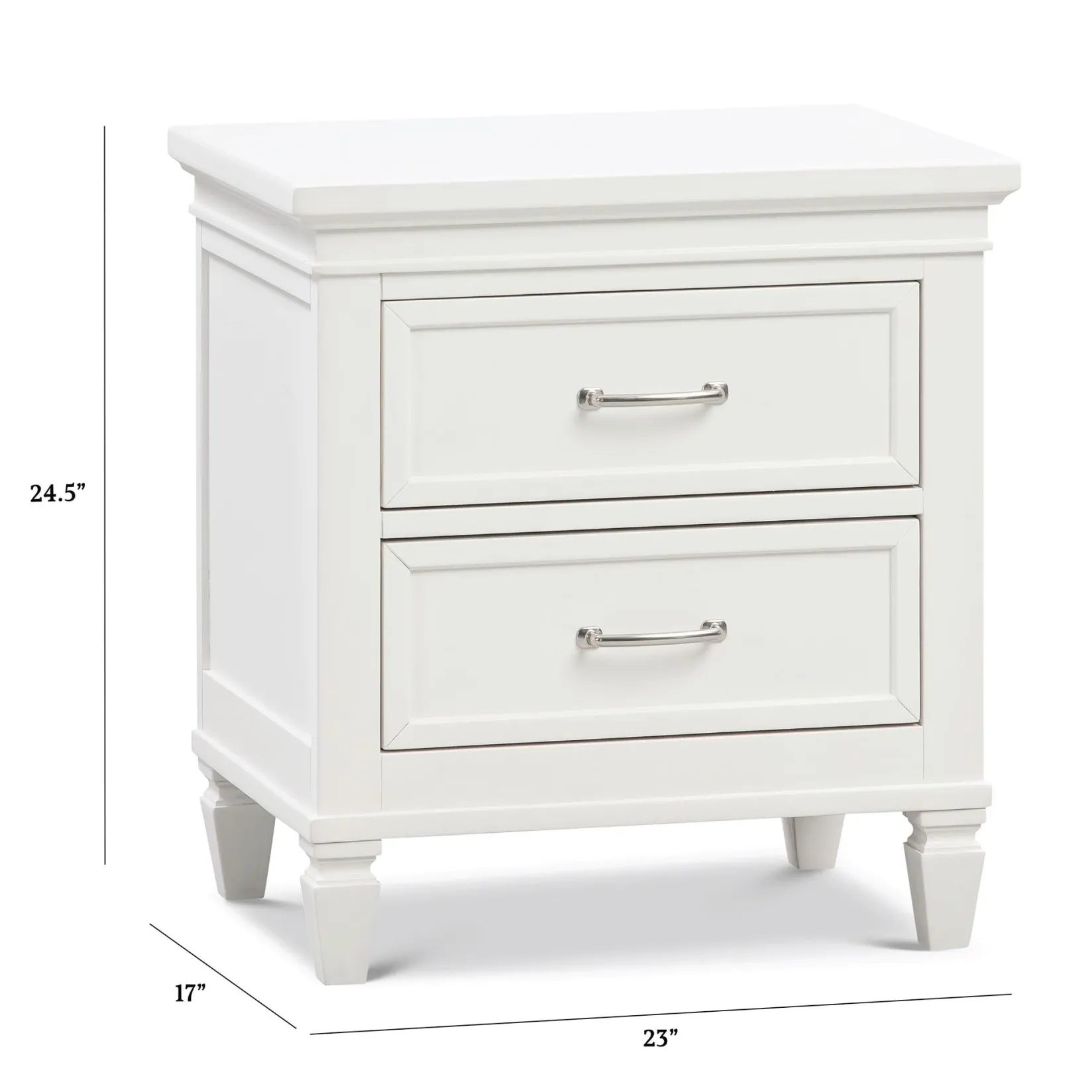 Nightstands>Namesake Darlington Nightstand - Warm White