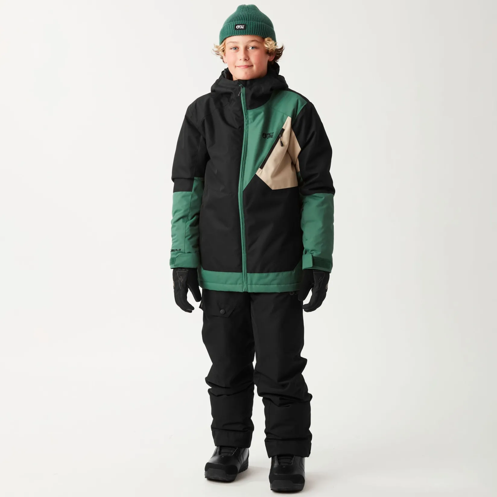 Outerwear|Coats & Jackets>Picture Daumy Winter Jacket 8-14 Green