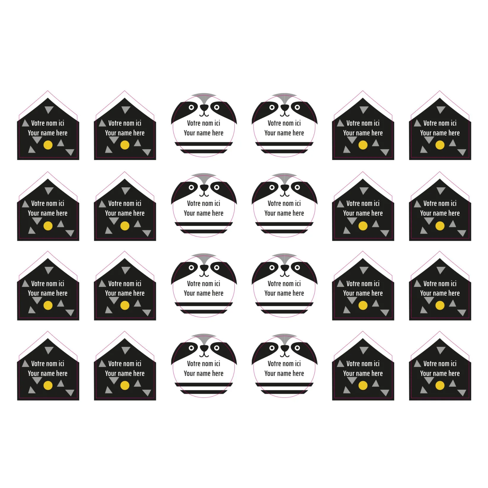 Personalized Name Labels|Personalized Name Labels>Clement - Impressions Daycare Name Labels - Scandinavia