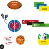 Personalized Name Labels|Personalized Name Labels>Clement - Impressions Daycare Name Labels - Sports