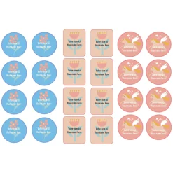 Hot Daycare Name Labels - Unicorn Lexie Kids Personalized Name Labels|Personalized Name Labels