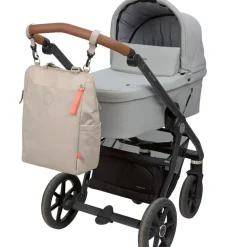 New Diaper Backpack Green Label - Beige Diaper Bags|Diaper Bags