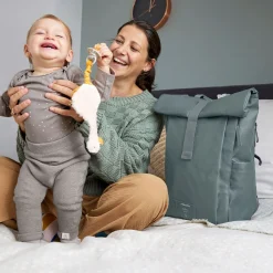 Best Diaper Bag Rolltop - Anthracite Diaper Bags|Diaper Bags