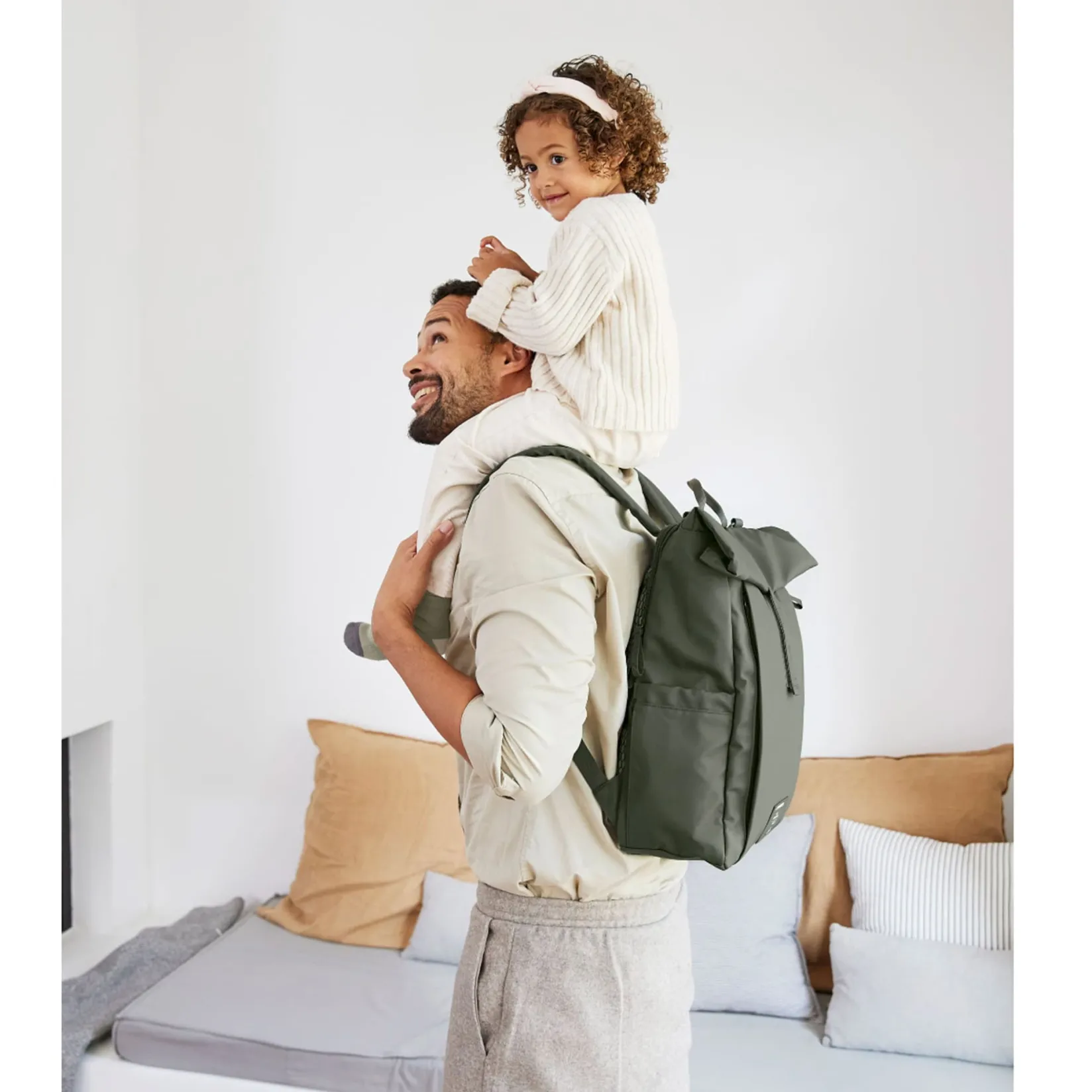Diaper Bags|Diaper Bags>Lassig Diaper Bag Rolltop - Olive