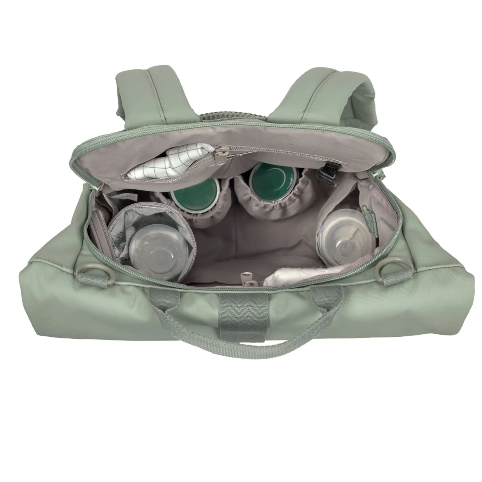 Sale Diaper Bag Rolltop - Sage Diaper Bags|Diaper Bags